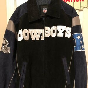 Suede Dallas Cowboys Jacket